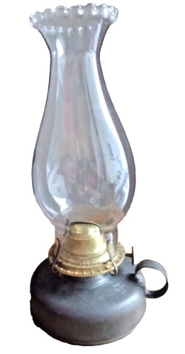 Vtg kerosene oil lamp - vtg,