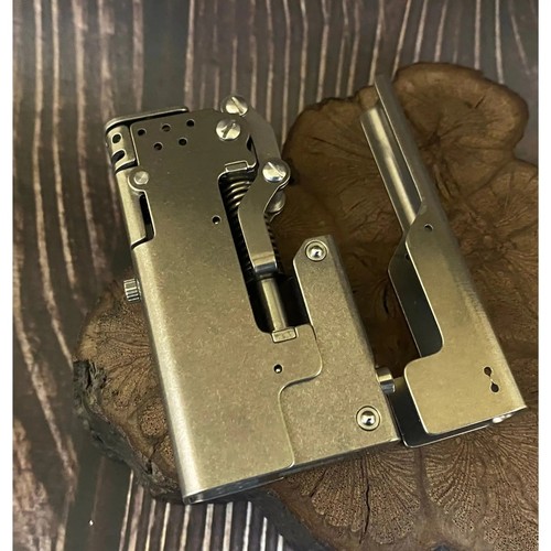 Brass oil tank titanium trench - oil,
