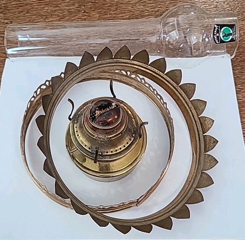 Brass oil kerosene - lamp, fuel
