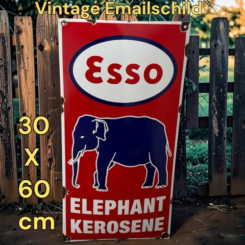 Vintage old esso elephant - vintage,