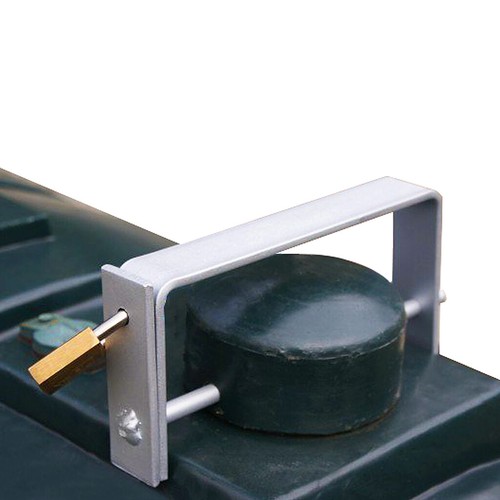 Oil tank lock deter theft - deter,