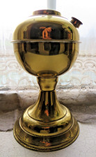 VINTAGE BRASS KEROSENE 9 1/4"