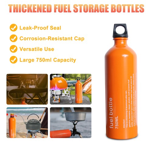 Outdoor fuel bottle - bottle, petrol