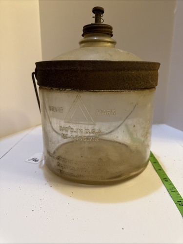 Antique glass kerosene - glass, stove