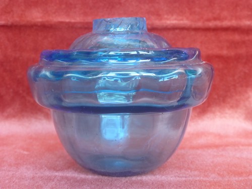 Old tank glass container - old,